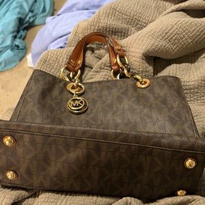Michael Kors Dark Brown Satchel
